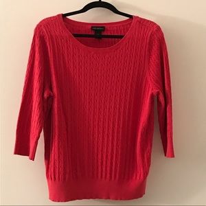 3/4 length sleeve thin sweater